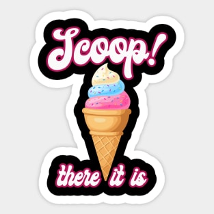 Scoop Sticker